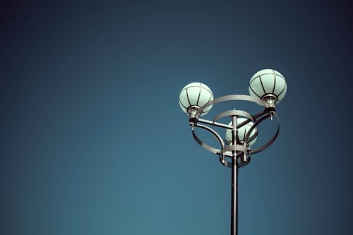 Low Angle View of a Street Light