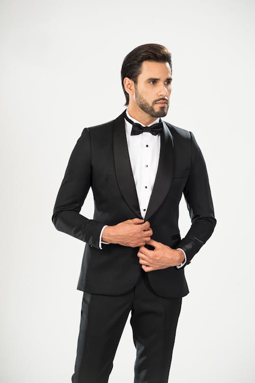Man in Black Suit Jacket and Black Pants · Free Stock Photo