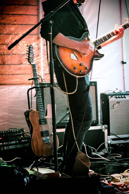 Free stock photo of band, concert, guitar