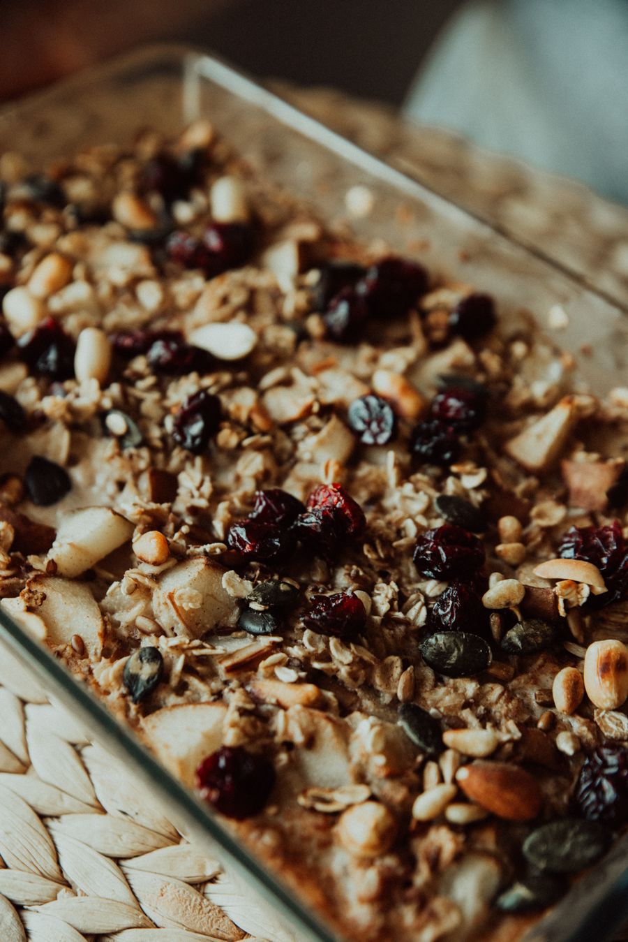 Berry baked oatmeal