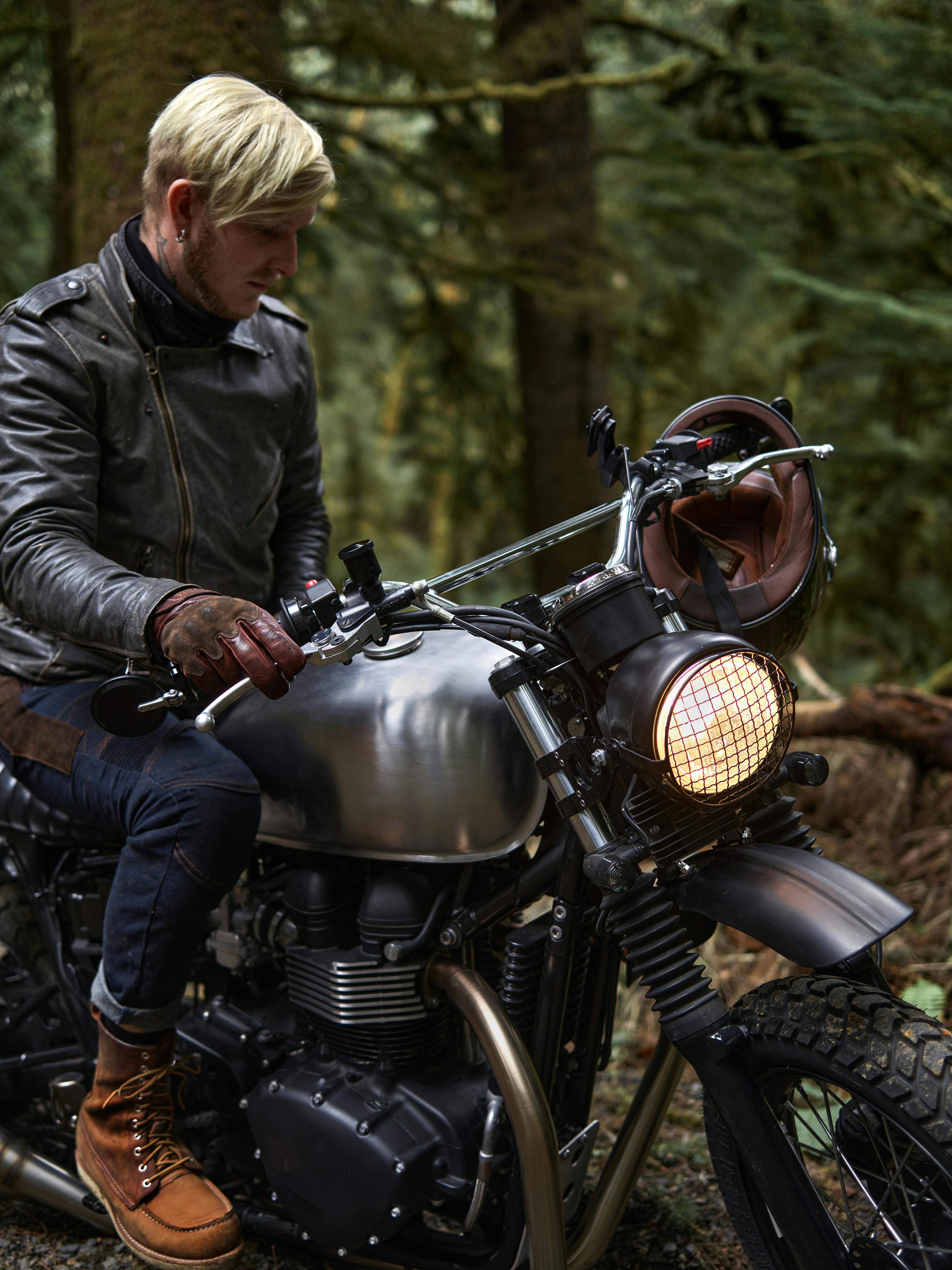 Leather Jacket (or Moto Jacket)