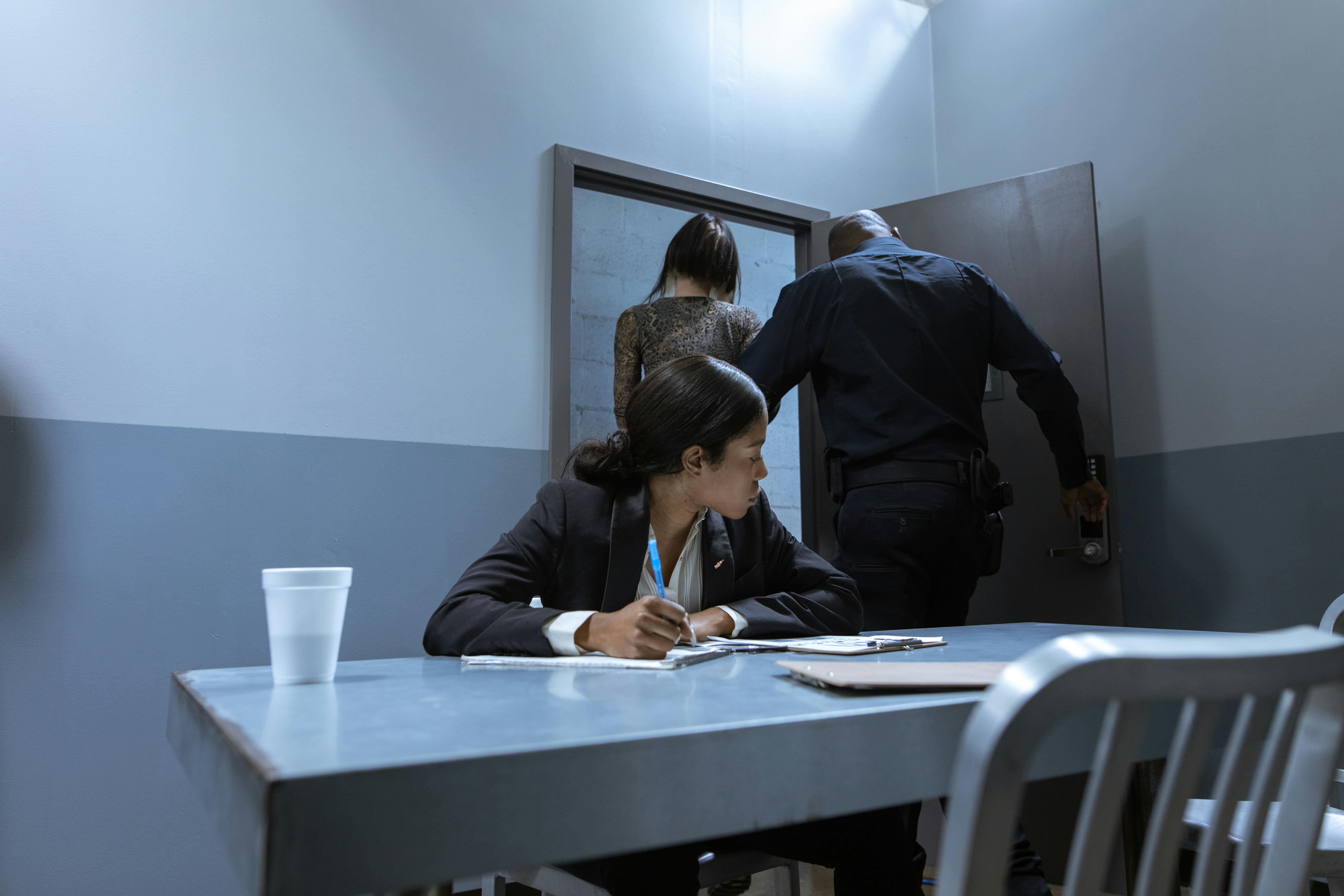 people inside investigation room