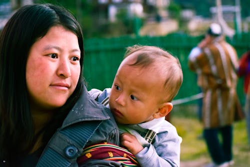 Free stock photo of adorable, baby, bhutan