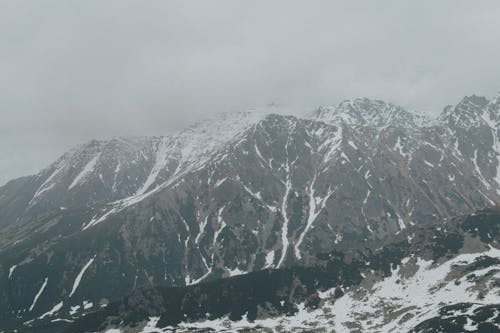 dağ, doğa, kar içeren Ücretsiz stok fotoğraf