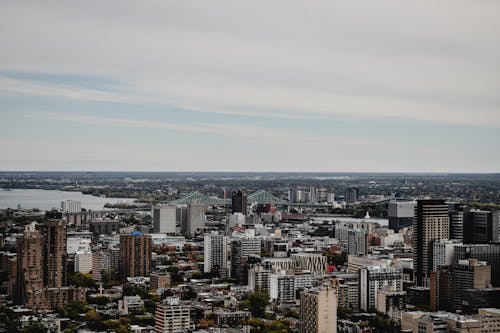 Δωρεάν στοκ φωτογραφιών με γραμμή ορίζοντα, Καναδάς, λευκό ουρανό