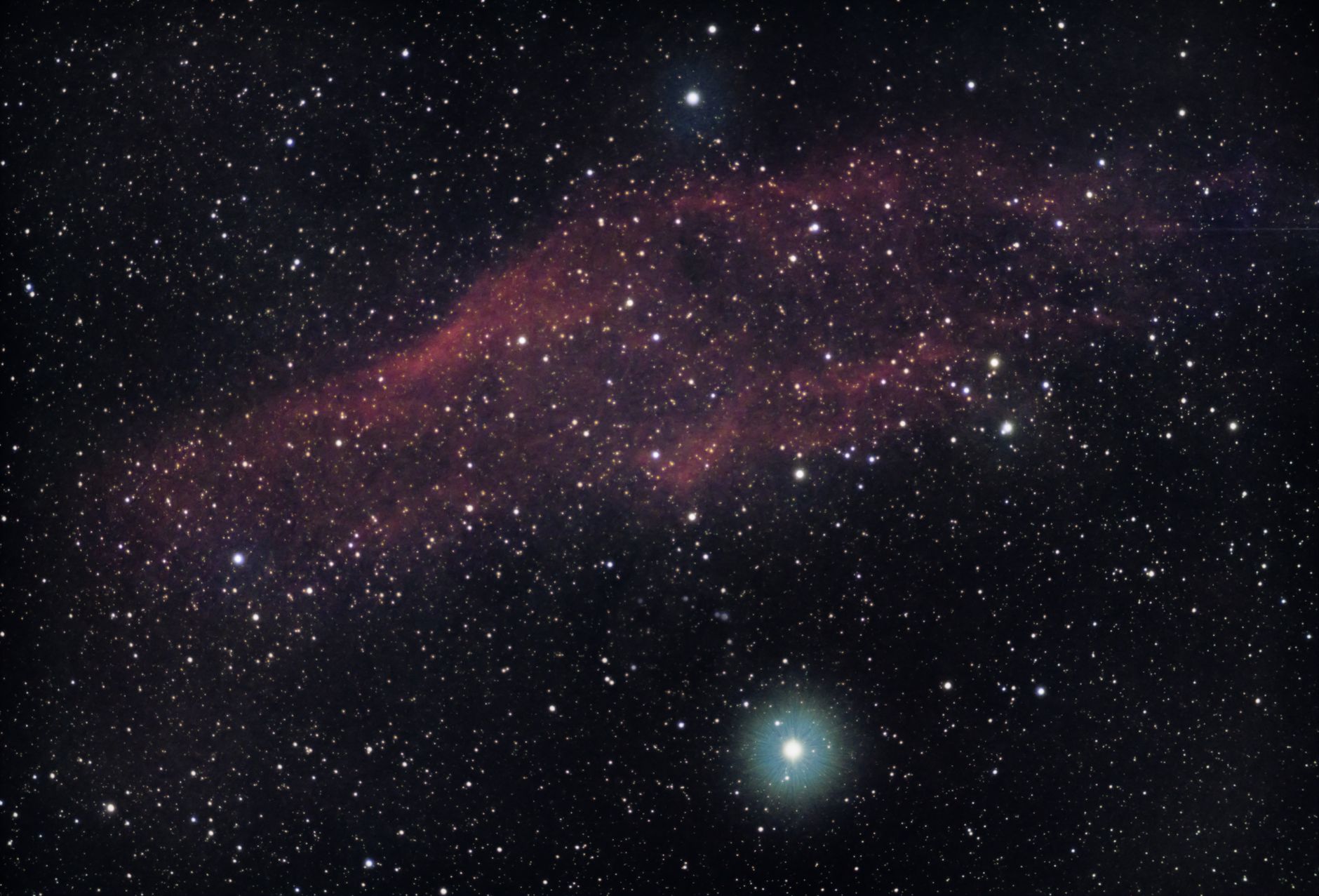 Sterne & Weltraum im Universum – Geheimnisvolle Kosmos-Aufnahme
