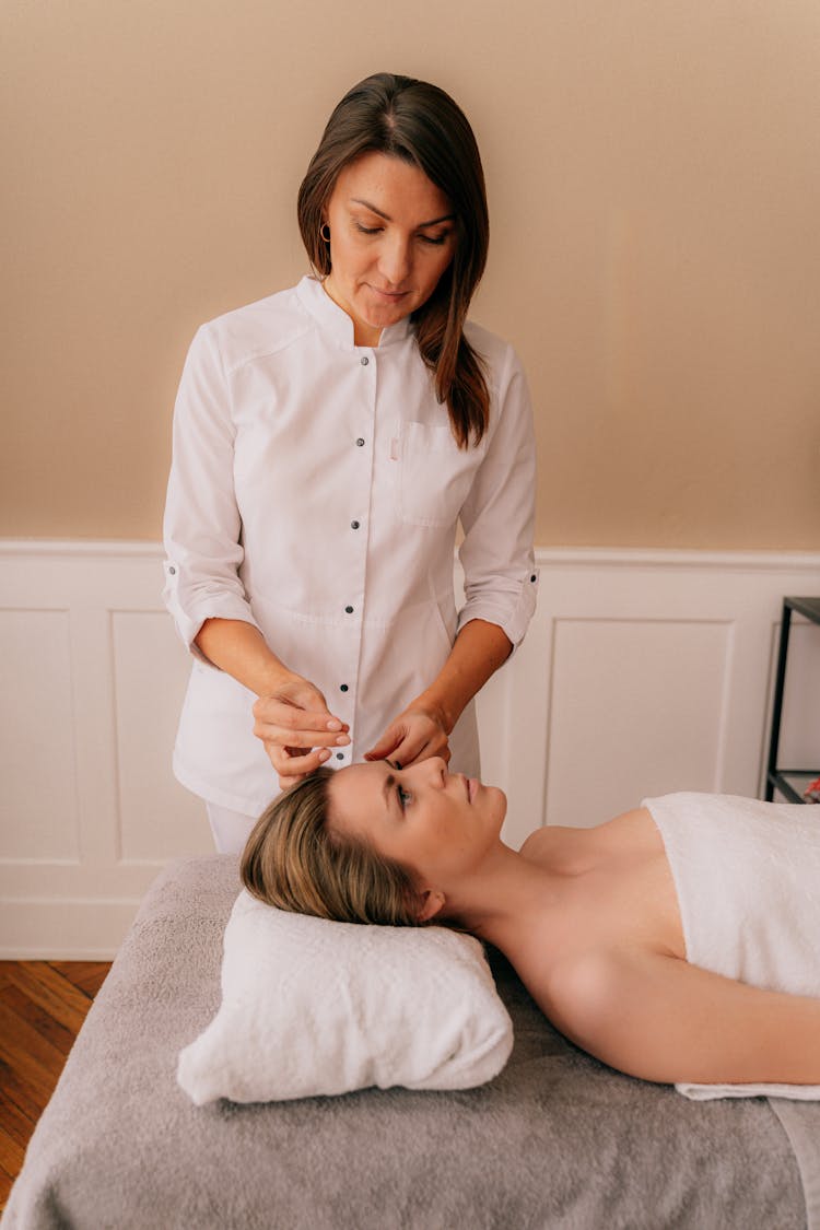 Women During Massage