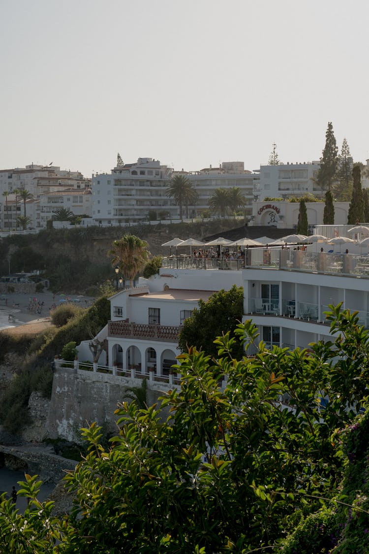 Hotel On A Coast In Nerja, Spain 