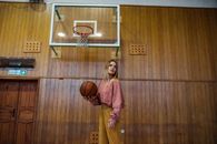 Basketball Player Holding Basketball Ball