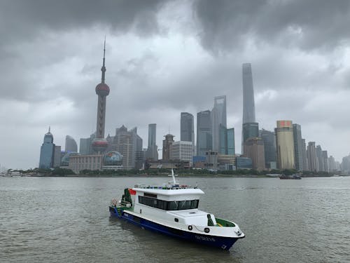 上海, 东方珍珠塔, 交通系統 的 免费素材图片