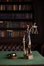 Lady Justice and a Gavel