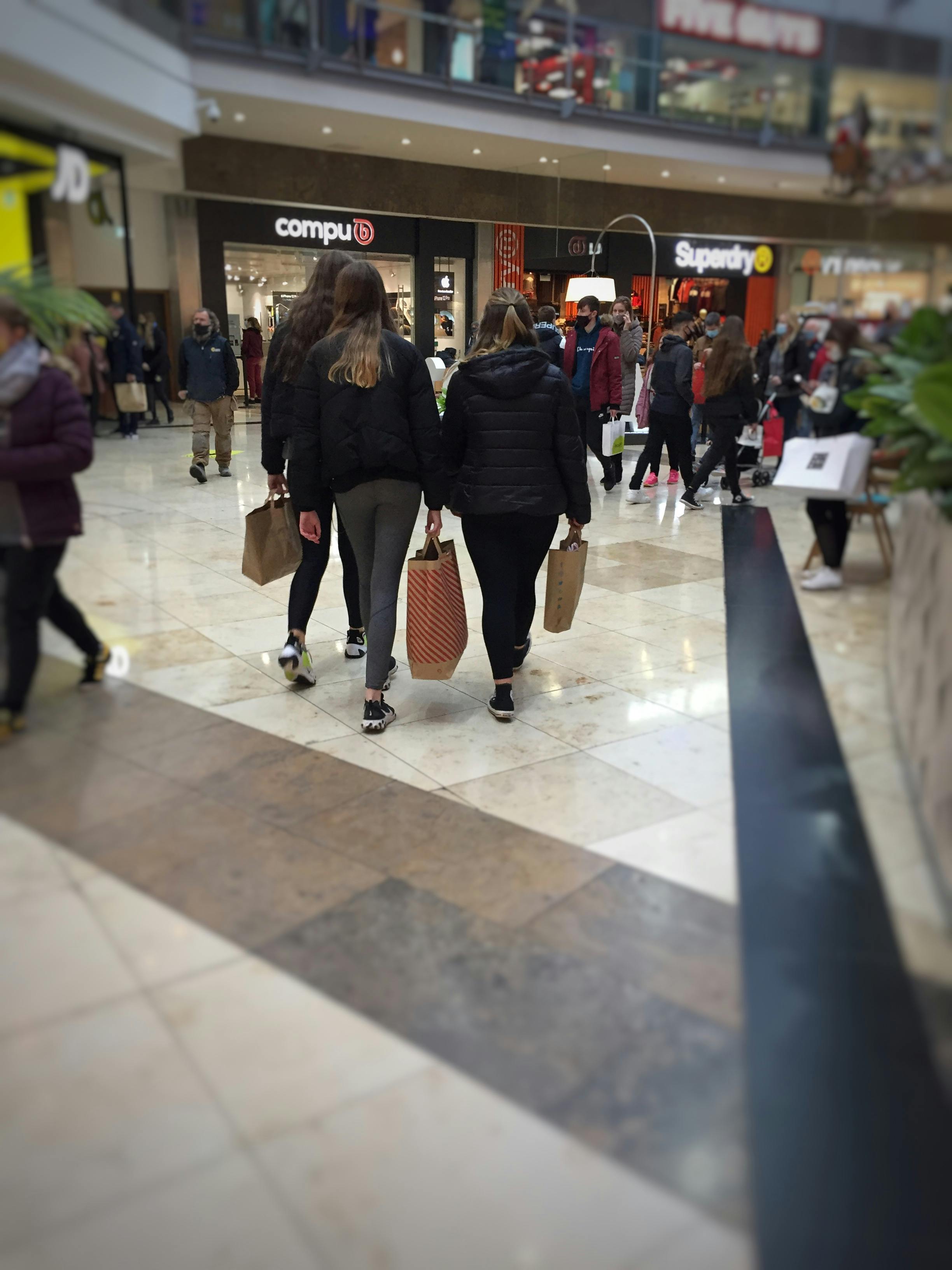 Protesters with signs outside federal courthouse
