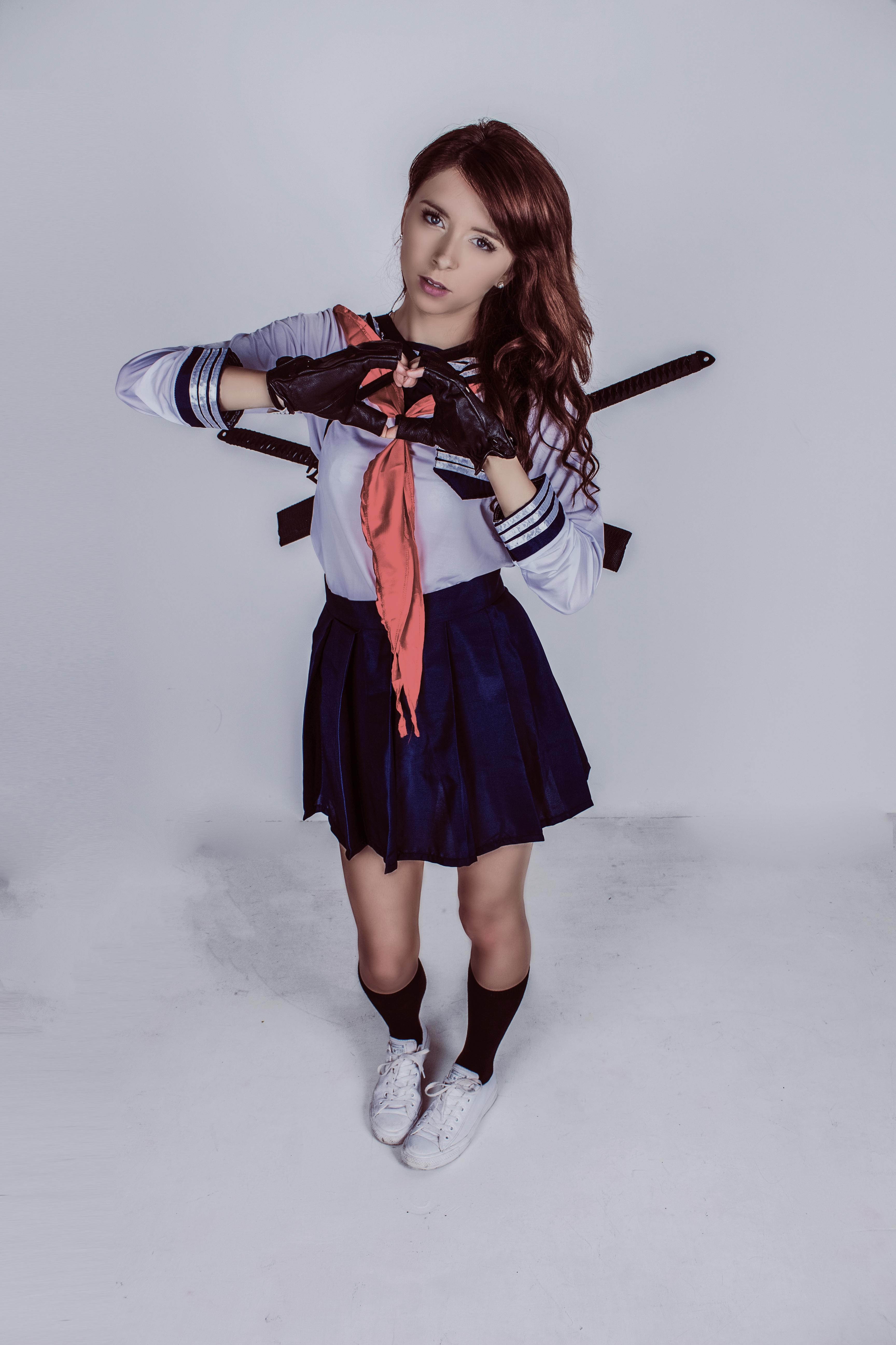 Free stock photo of cosplay, girl, schoolgirluniform