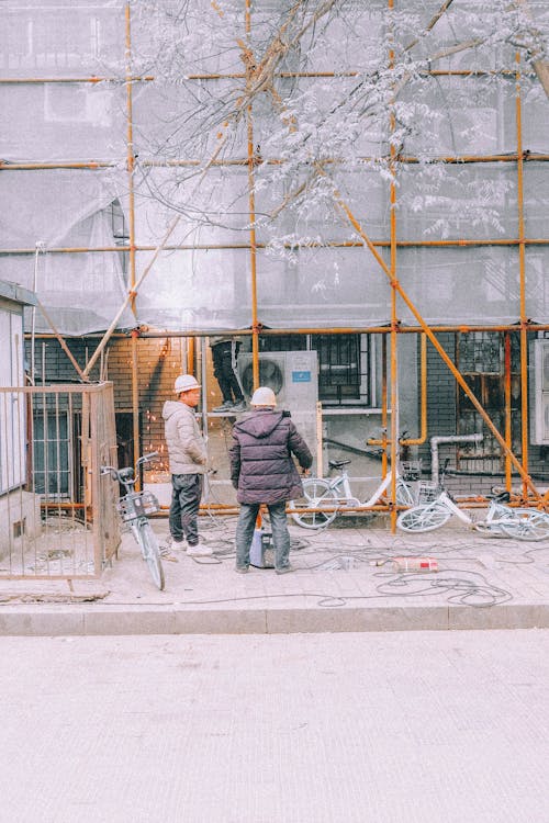 Free stock photo of builder, china, city street