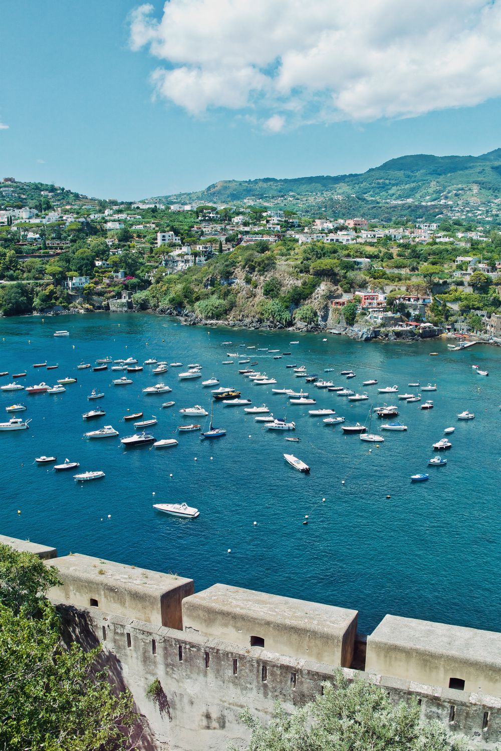 Aerial Photography of Yachts Sailing on the River · Free Stock Photo