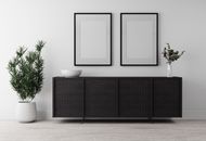 Black and White Wall Mounted Frame