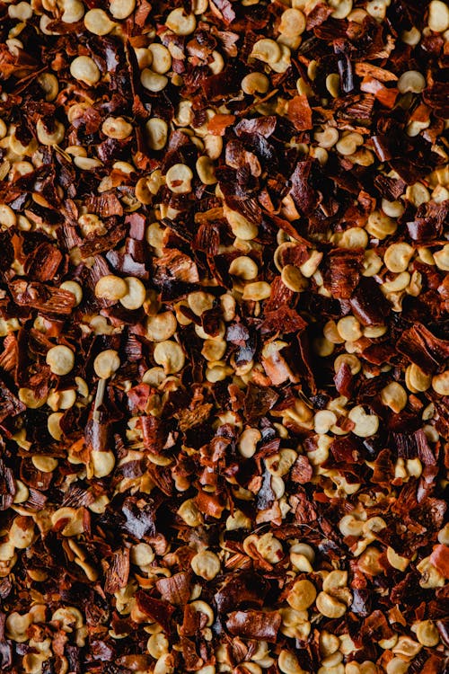 Brown Dried Leaves on Ground