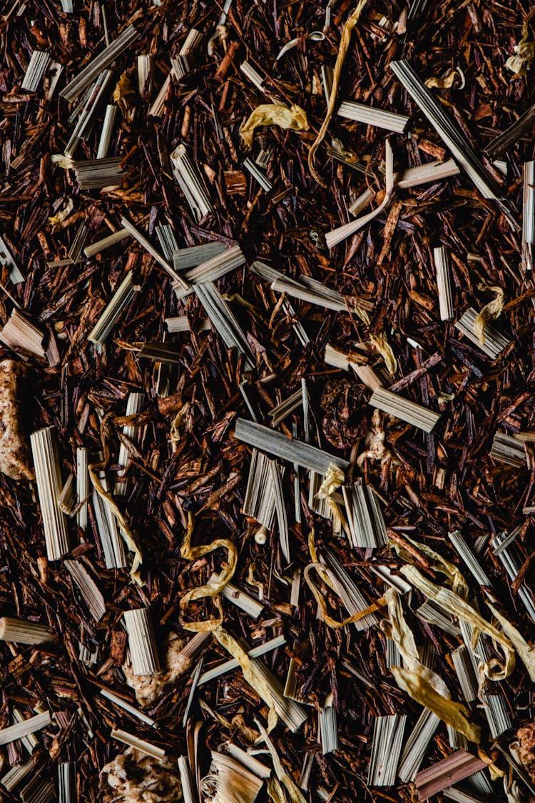 Close-Up Shot Of Rooibos Tea