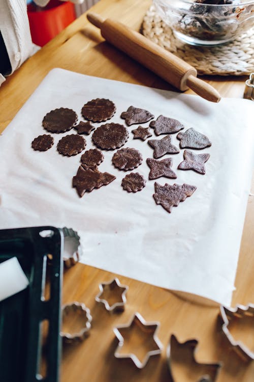 Základová fotografie zdarma na téma čokoláda, cookie cutter, cookies