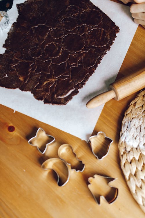 Fotos de stock gratuitas de cortador de galletas, de cerca, hecho en casa