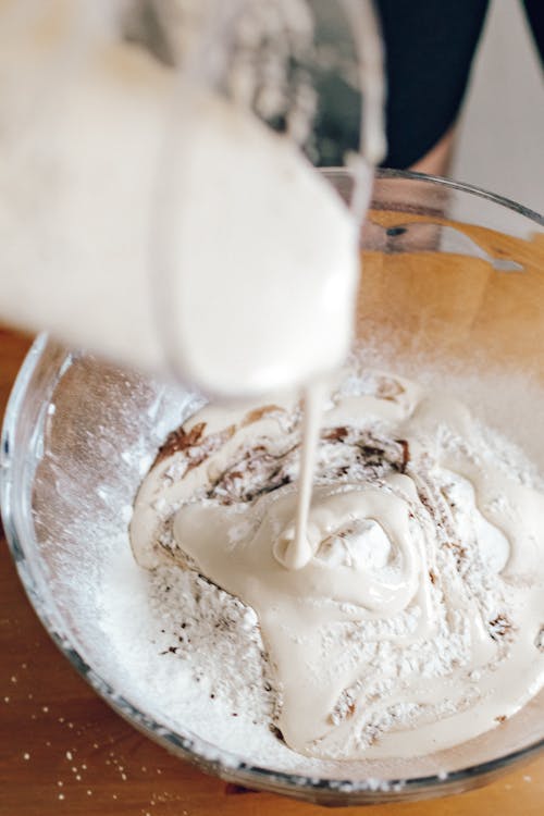 Close Up of Pastry Ingredients in Bowl