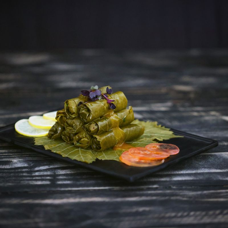 Ramadan Black Chickpea and Tahini-Stuffed Dolma