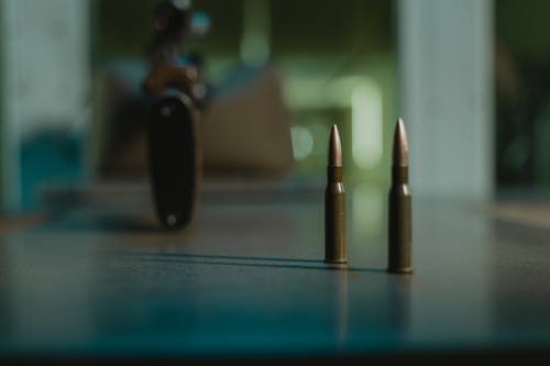 Bullets on Top of a Table