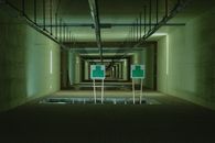 Shooting Target Stand Made of Wood