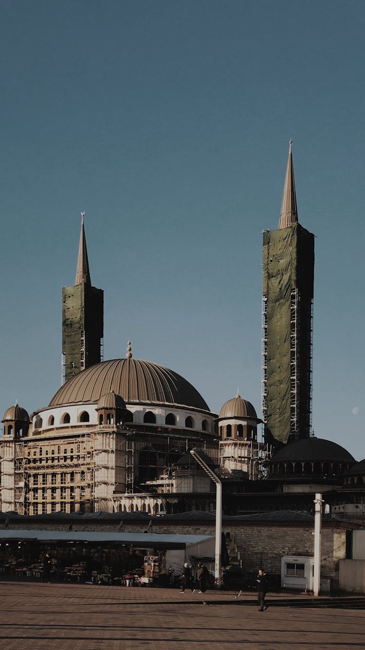 Taksim Mosque In Istanbul, Turkey 