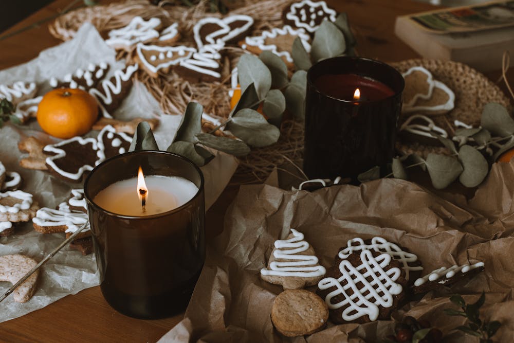 Warm Vanilla Milk and Cinnamon Cookies