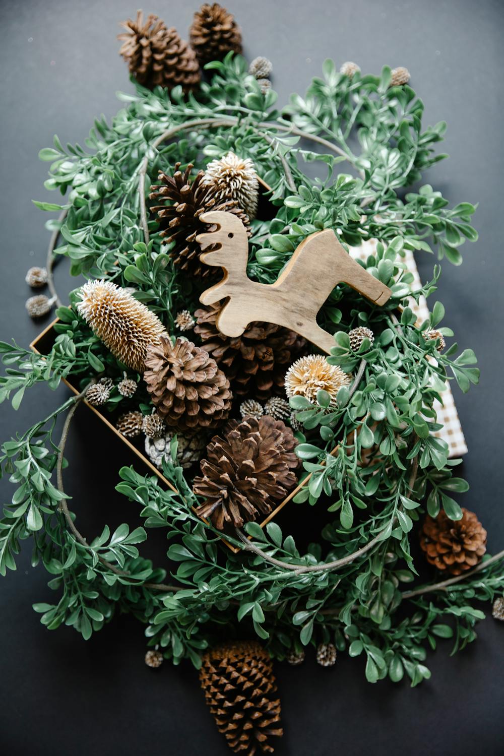 Decorative objects with bumps and twigs on surface · Free Stock Photo