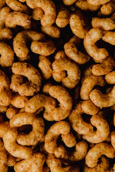 Delicious crunchy peanut puffs as a snack option, showcasing texture and flavor.