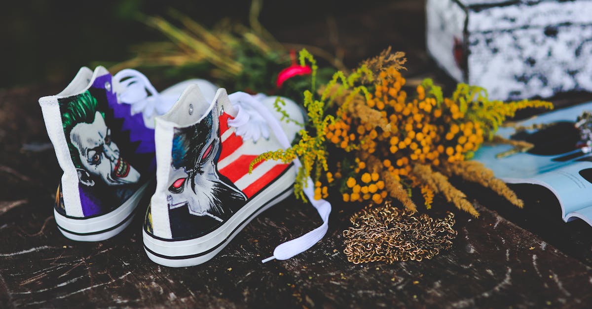 How to paint shoes white