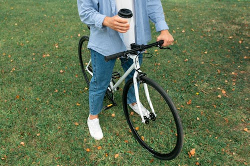 A Person Riding a Bicycle