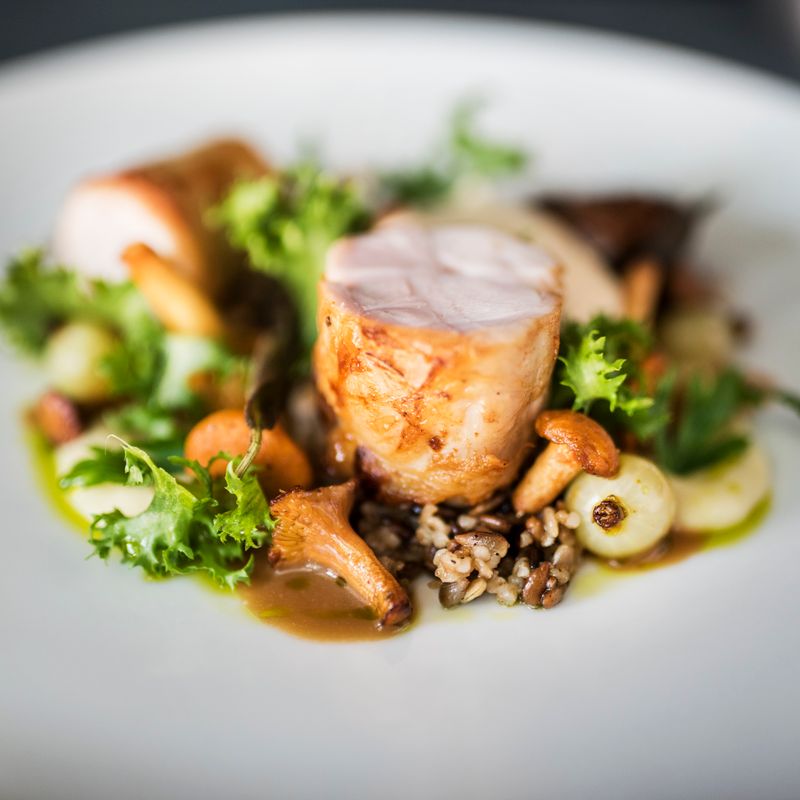 French Chicken and Wild Mushroom Bisque