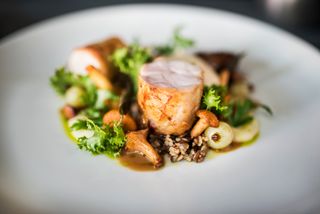 A plated centre course — photo by Piotr Arnoldes on Pexels