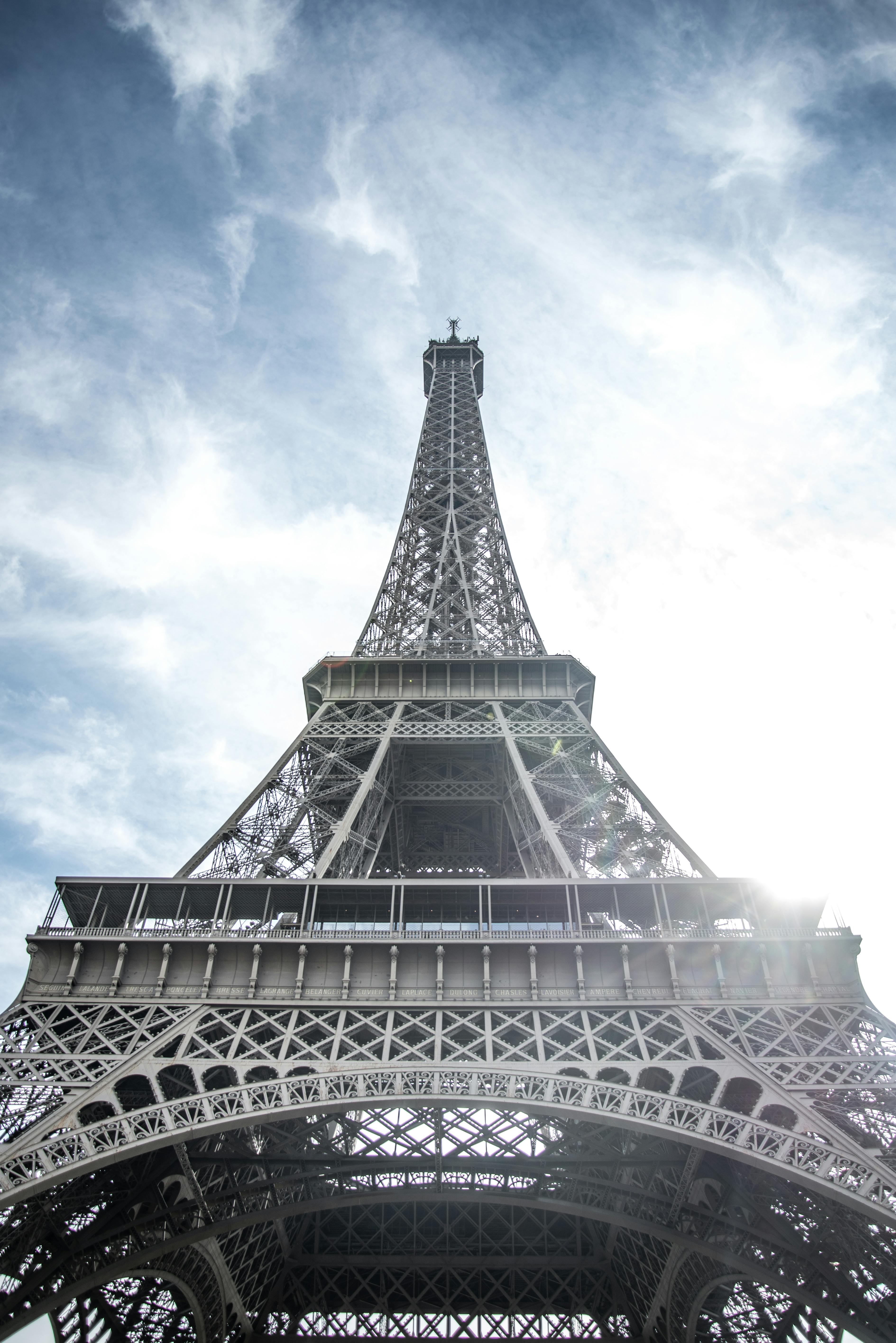 Low Angle View Photography of Eiffel Tower in France, Paris · Free