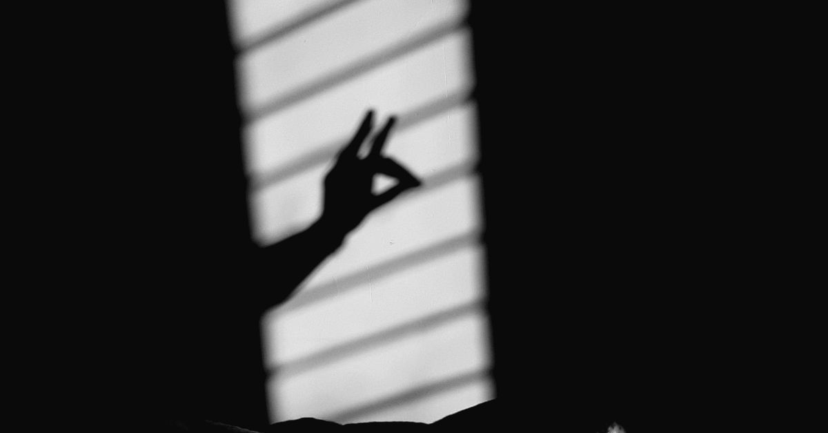 Shadow People Rasing One Hand A Person Making Animals Image Using His Hand Shadow · Free Stock Photo
