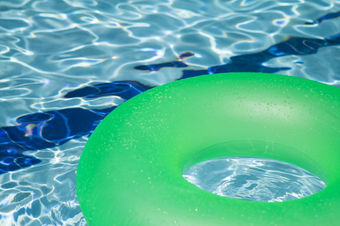 Free Green Inflatable Floatie Stock Photo
