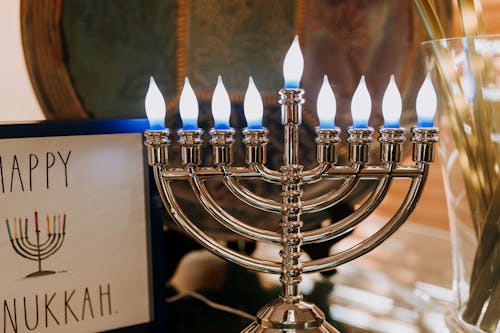 Ilmainen kuvapankkikuva tunnisteilla hanukka, hyvää hanukkaa, juhla