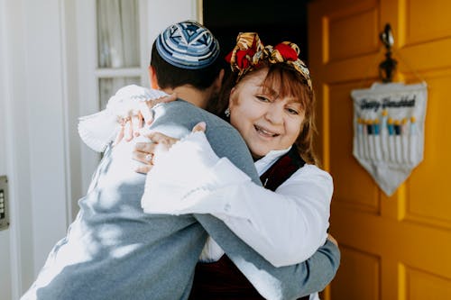 Free Photo Of Family Members Hugging Each Other Stock Photo