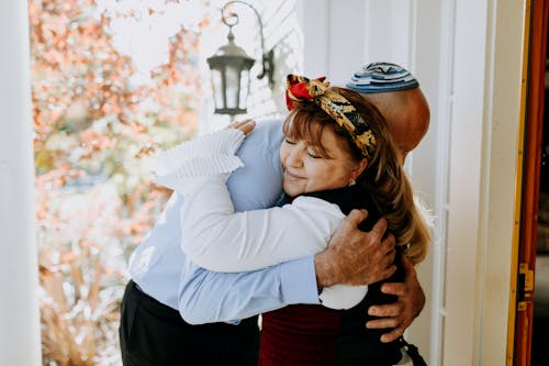 Free Photo Of Man And Woman Hugging Each Other Stock Photo