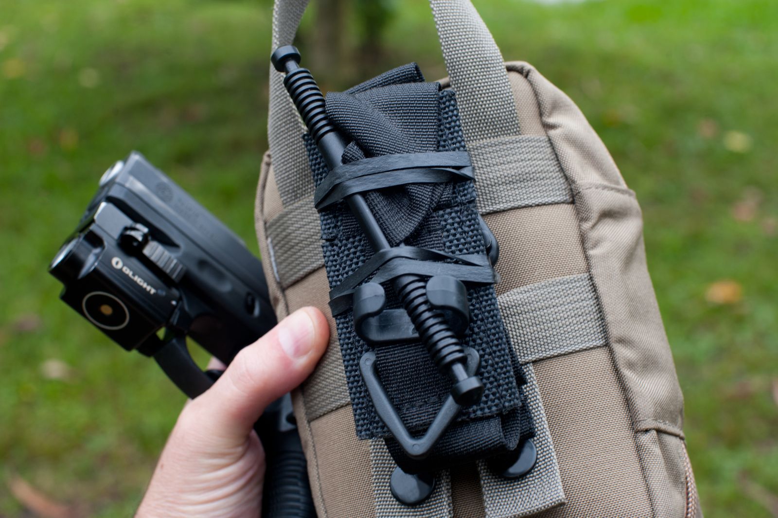 Rugged tactical utility bag