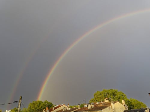 Gratis lagerfoto af bue en-ciel