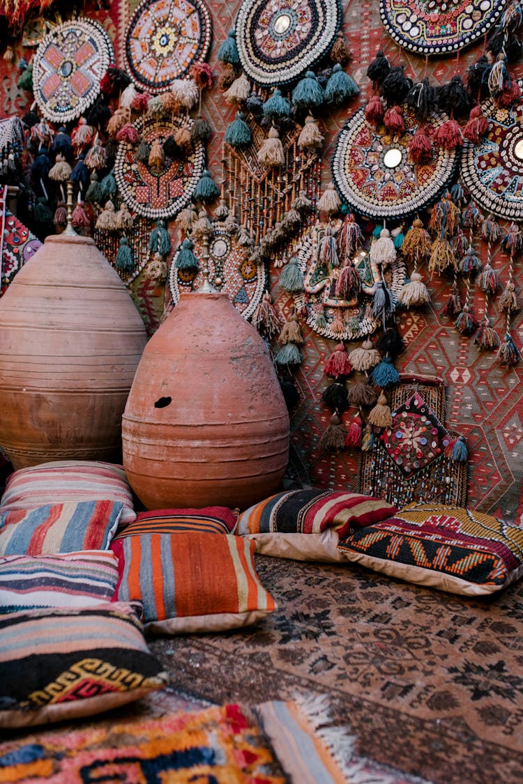 Old Oriental Decoration In Eastern Market