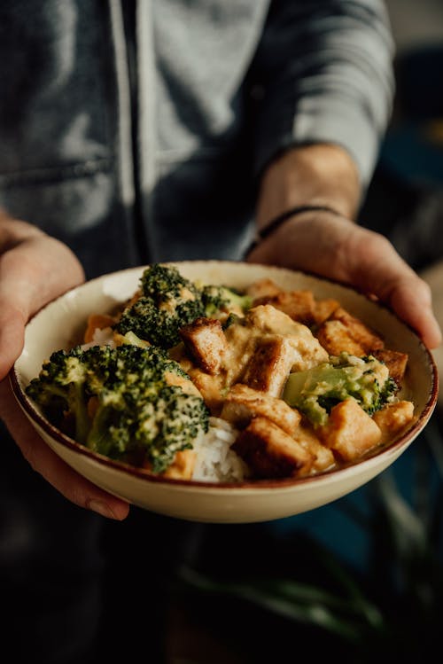 Kostnadsfri bild av asiatisk mat, broccoli, håller