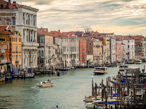 Free Grand Canal in Venice Stock Photo