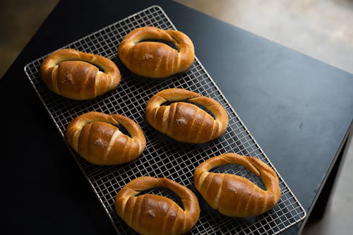 bezplatná Základová fotografie zdarma na téma chleba, croissant, fotografie jídla Základová fotografie