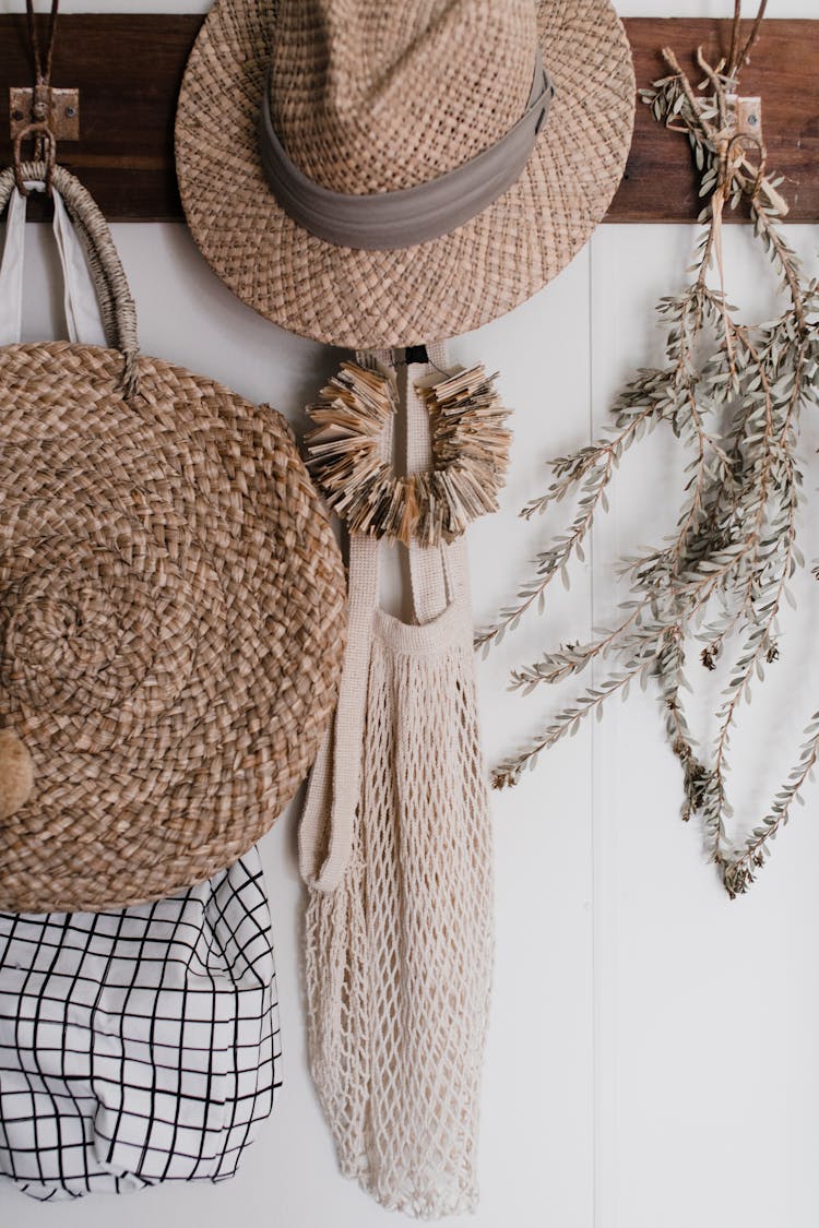 Straw Rustic Accessories In Home Decor