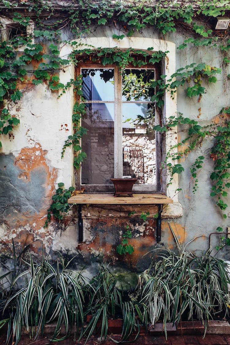 Window Of An Old Abandoned House